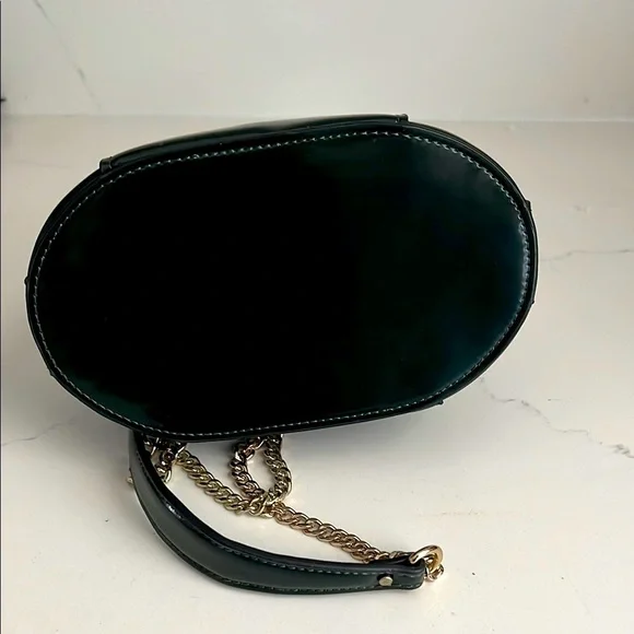 Patent Green Mini Bag - Picture 7 of 8